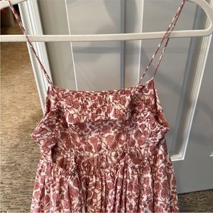 Mango Red Floral Maxi Dress as worn in Summer I Turned Pretty S1